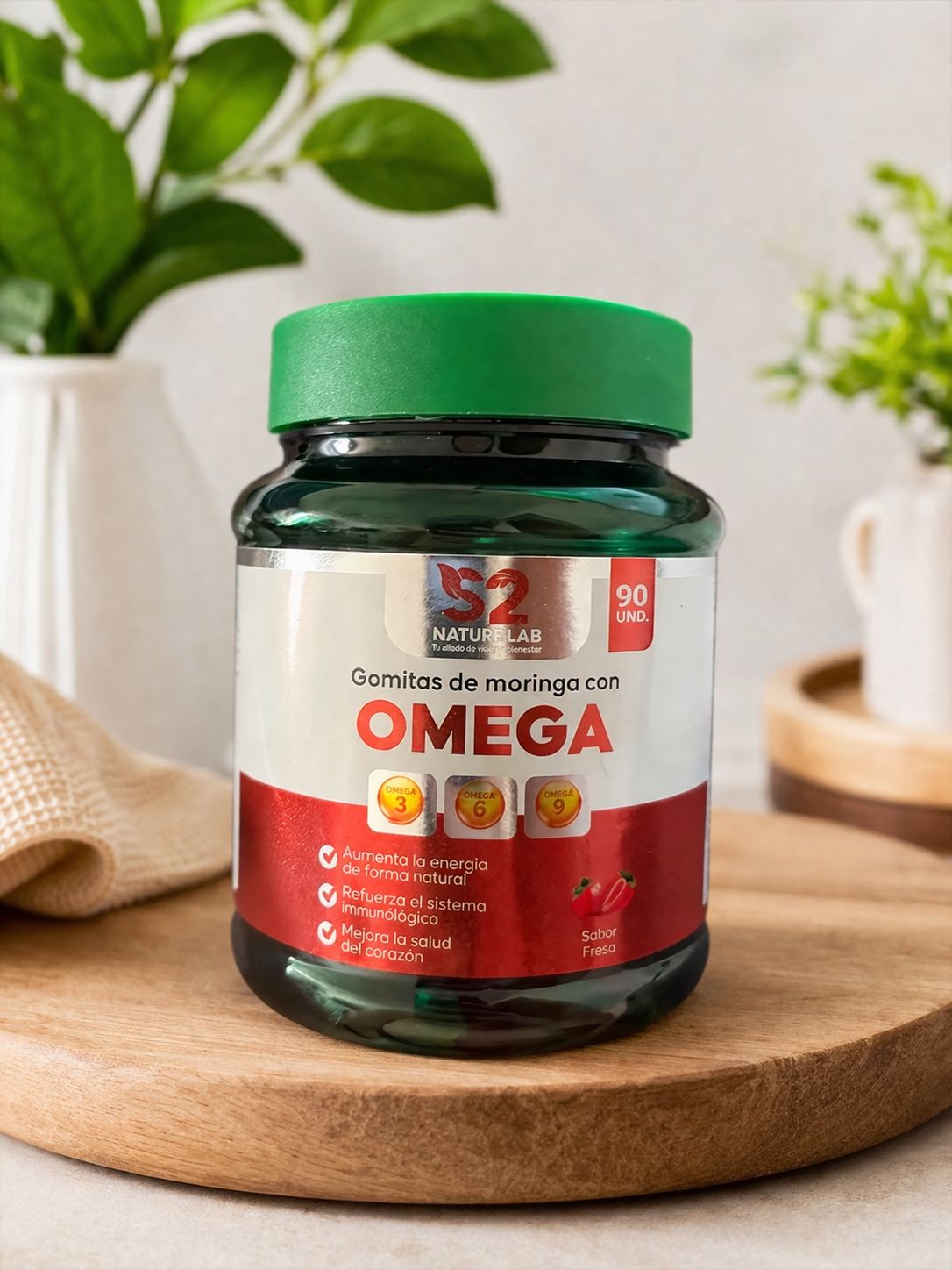 Gomitas de Moringa Premium - Energía y Salud Natural (Pago al Recibir)