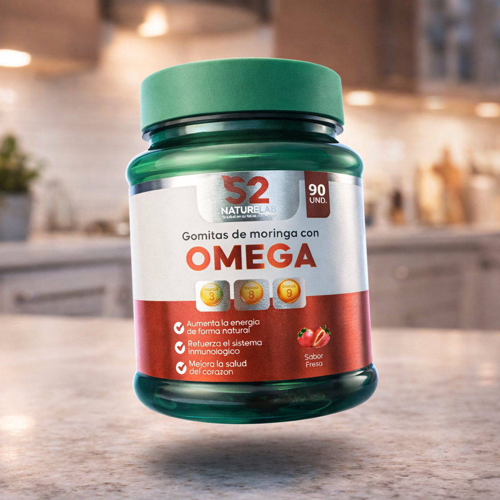 Gomitas de Moringa Premium - Energía y Salud Natural (Pago al Recibir)